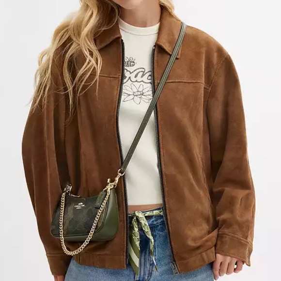 Coach Teri Mini Crossbody Bag in Camo - Picture 2 of 5